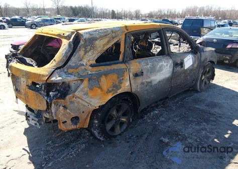 2014 Acura Mdx from USA, damaged, VIN 5FRYD4H28EB020671